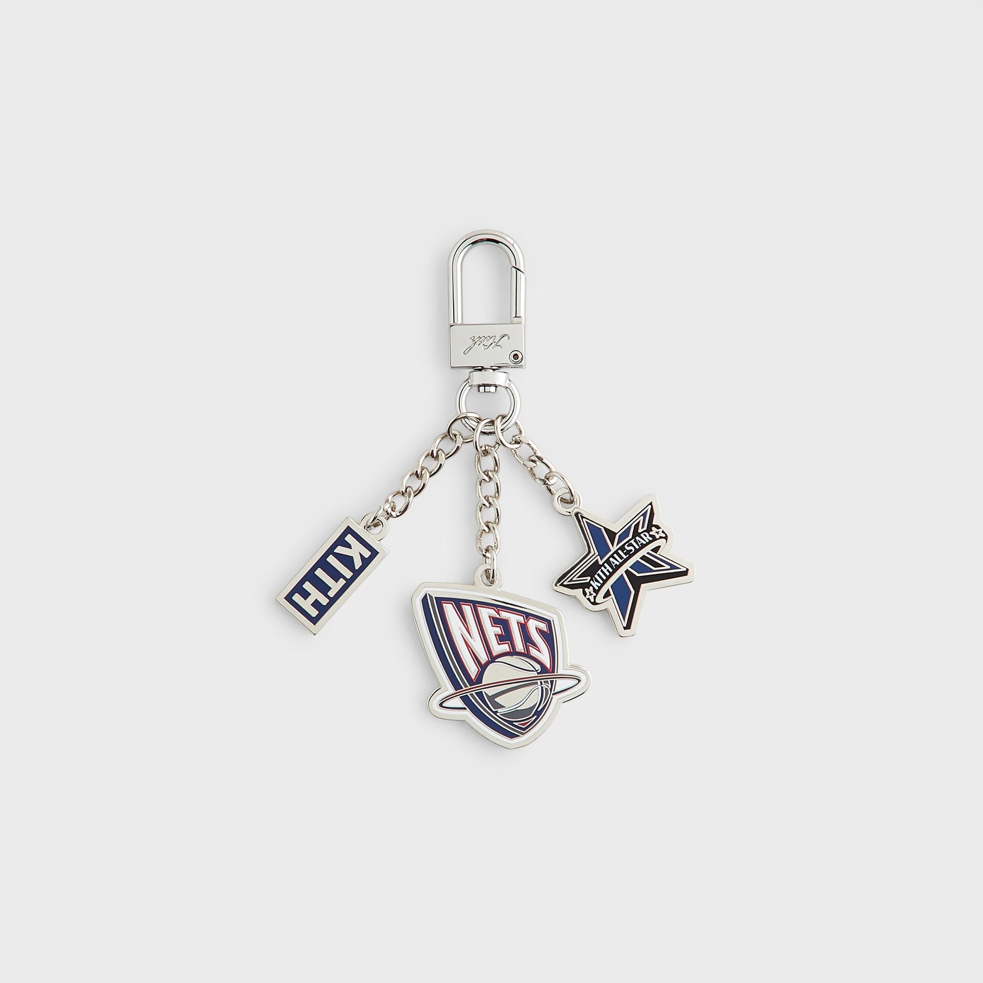 Kith for NBA All-Star New Jersey Nets Keychain - Silver