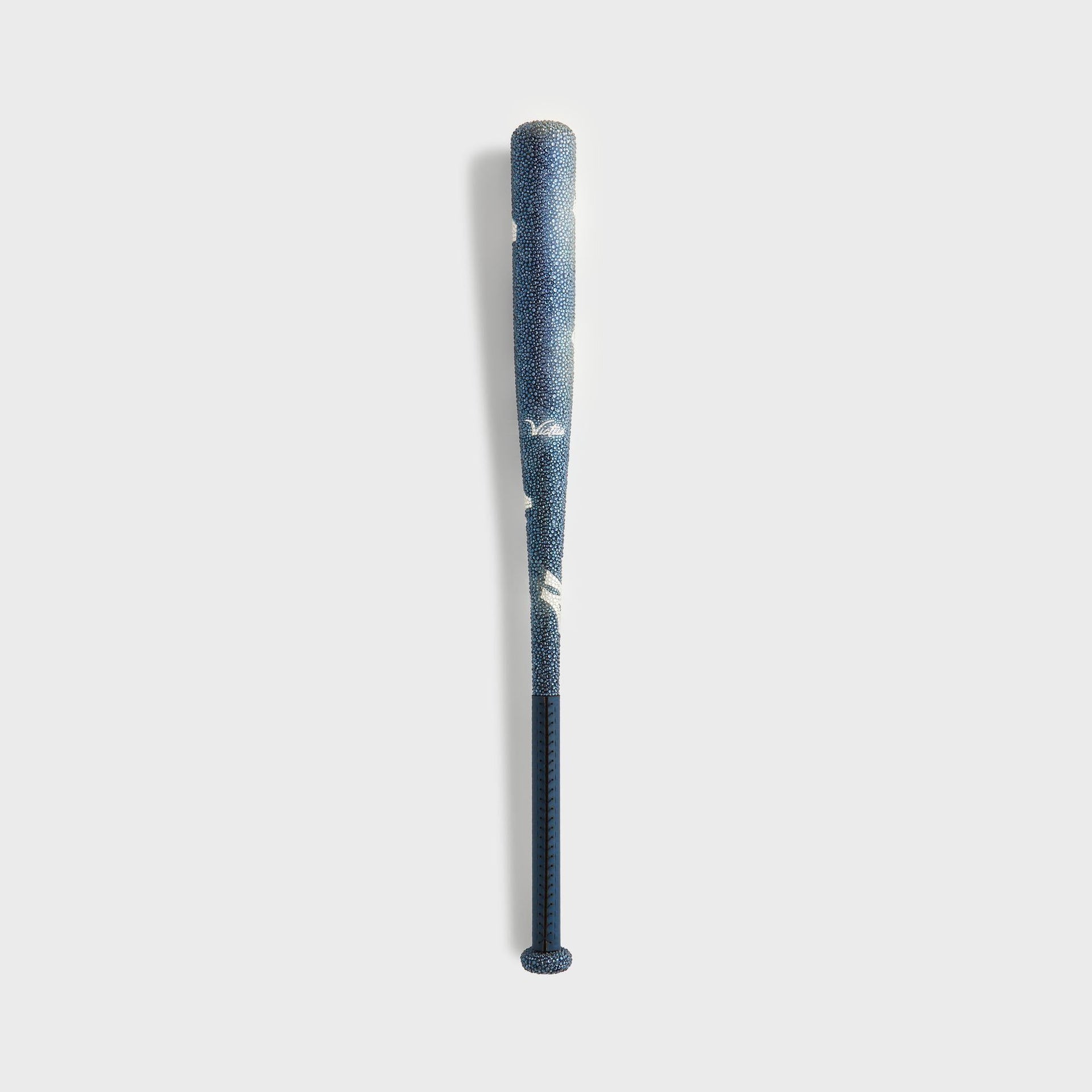MADE-TO-ORDER | Erlebniswelt-fliegenfischenShops & SwarovskiÂ® for the New York Yankees Victus Bat - Montana Blue / Clear