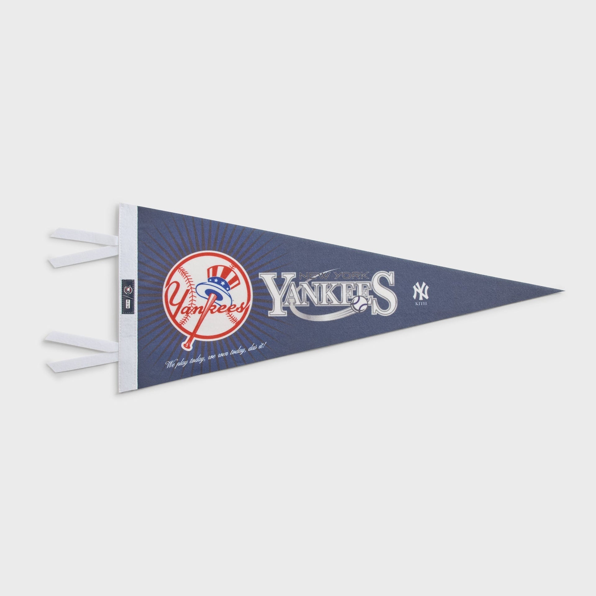 Kith for the New York Yankees Pennant Flag - Nocturnal
