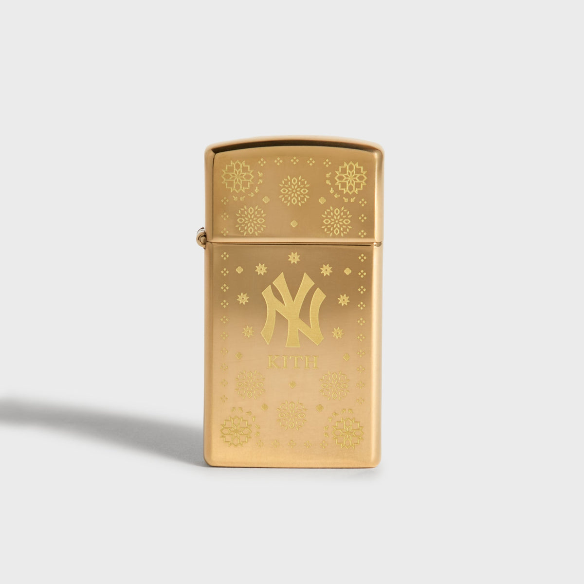 Kith for the New York Yankees Slim Zippo Lighter - Gold