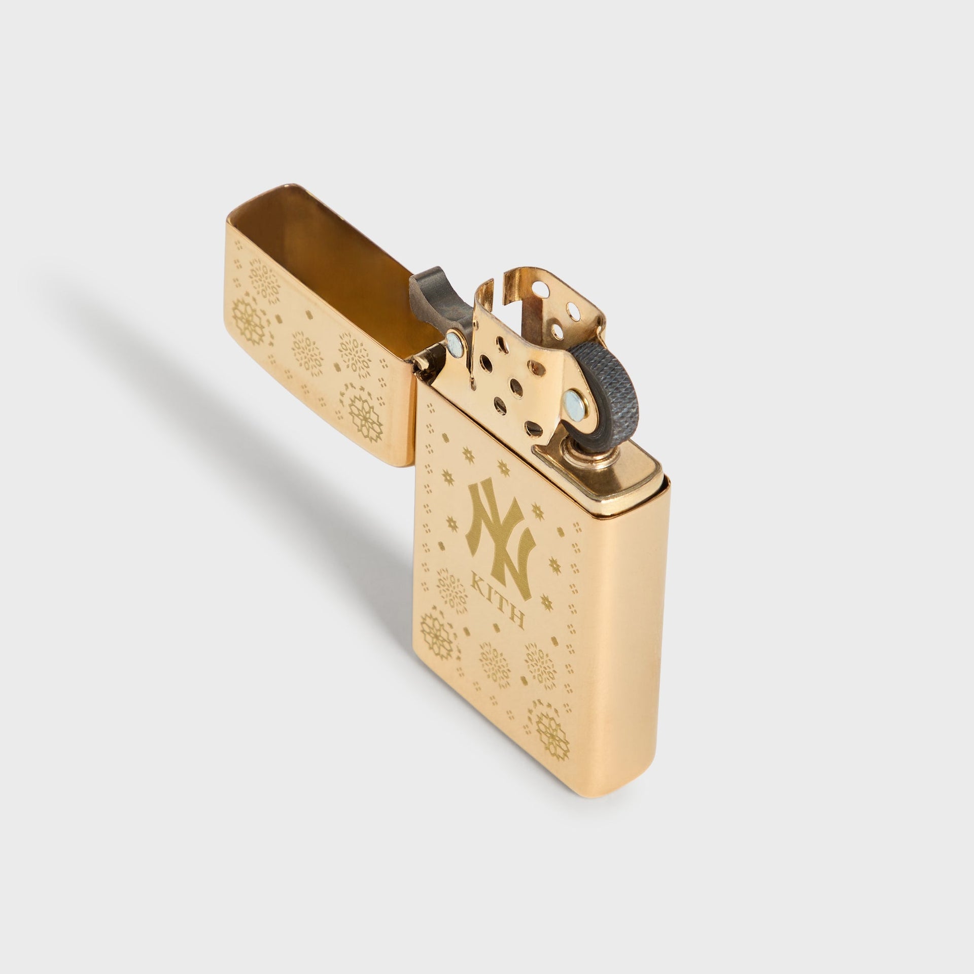 Kith for the New York Yankees Slim Zippo Lighter - Gold