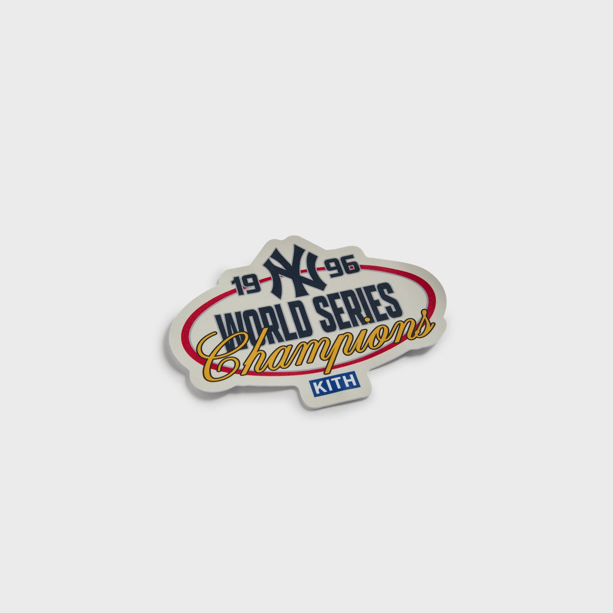 Kith for the New York Yankees Vinyl Sticker - Multi