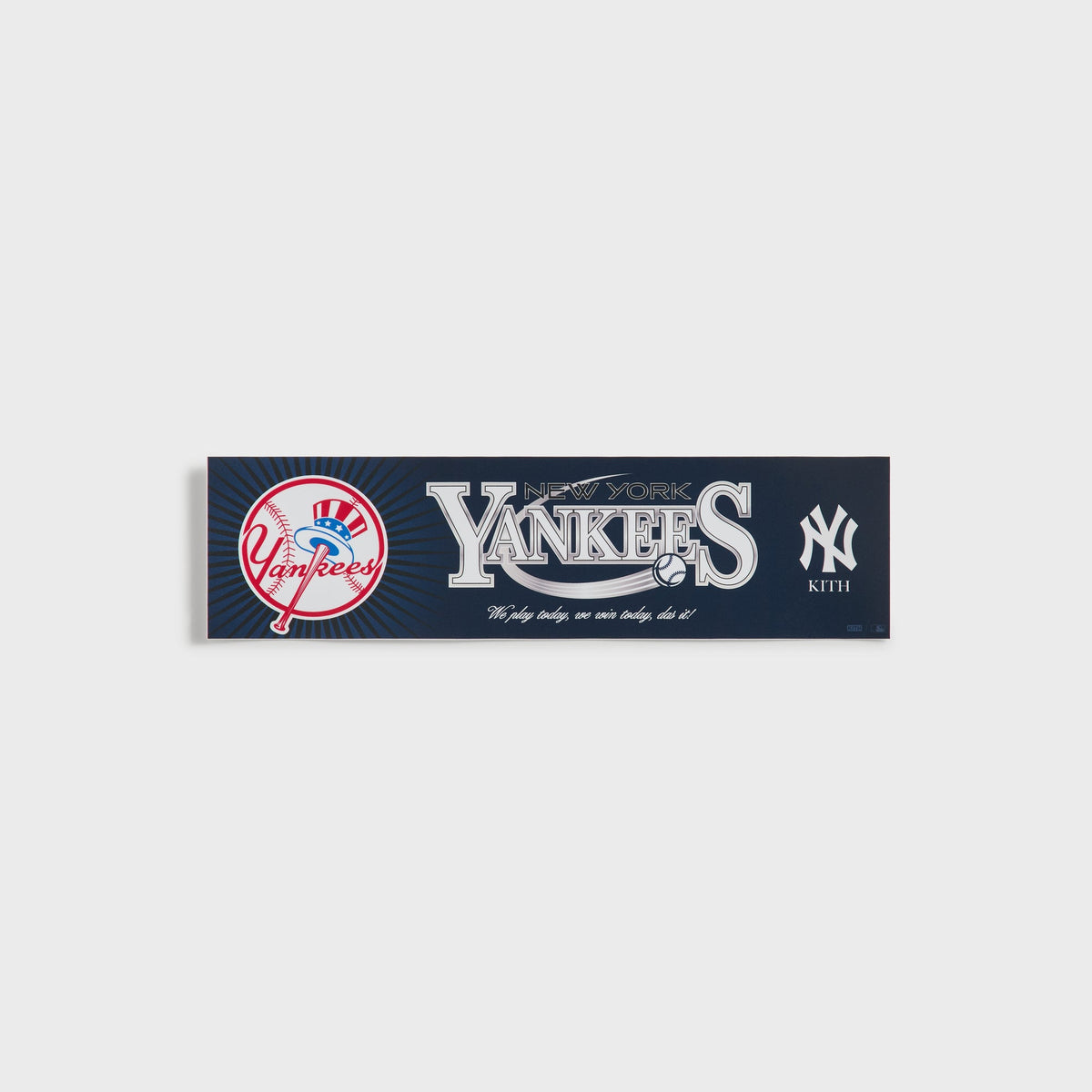 Kith for the New York Yankees Bumper Sticker - Multi