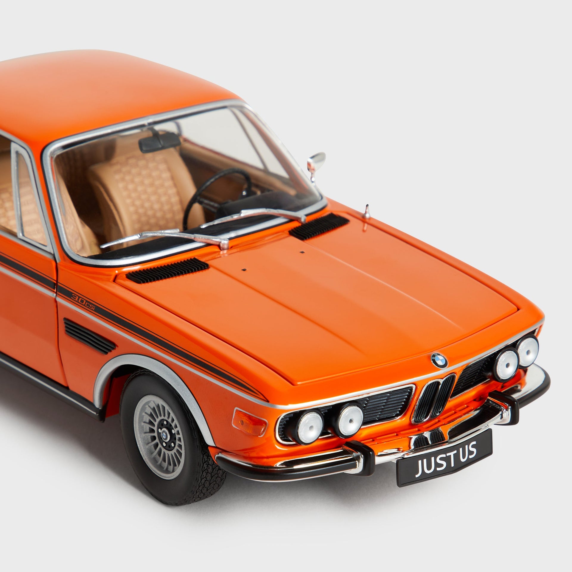 Kith for BMW CSi 3.0 Diecast - Inka Orange