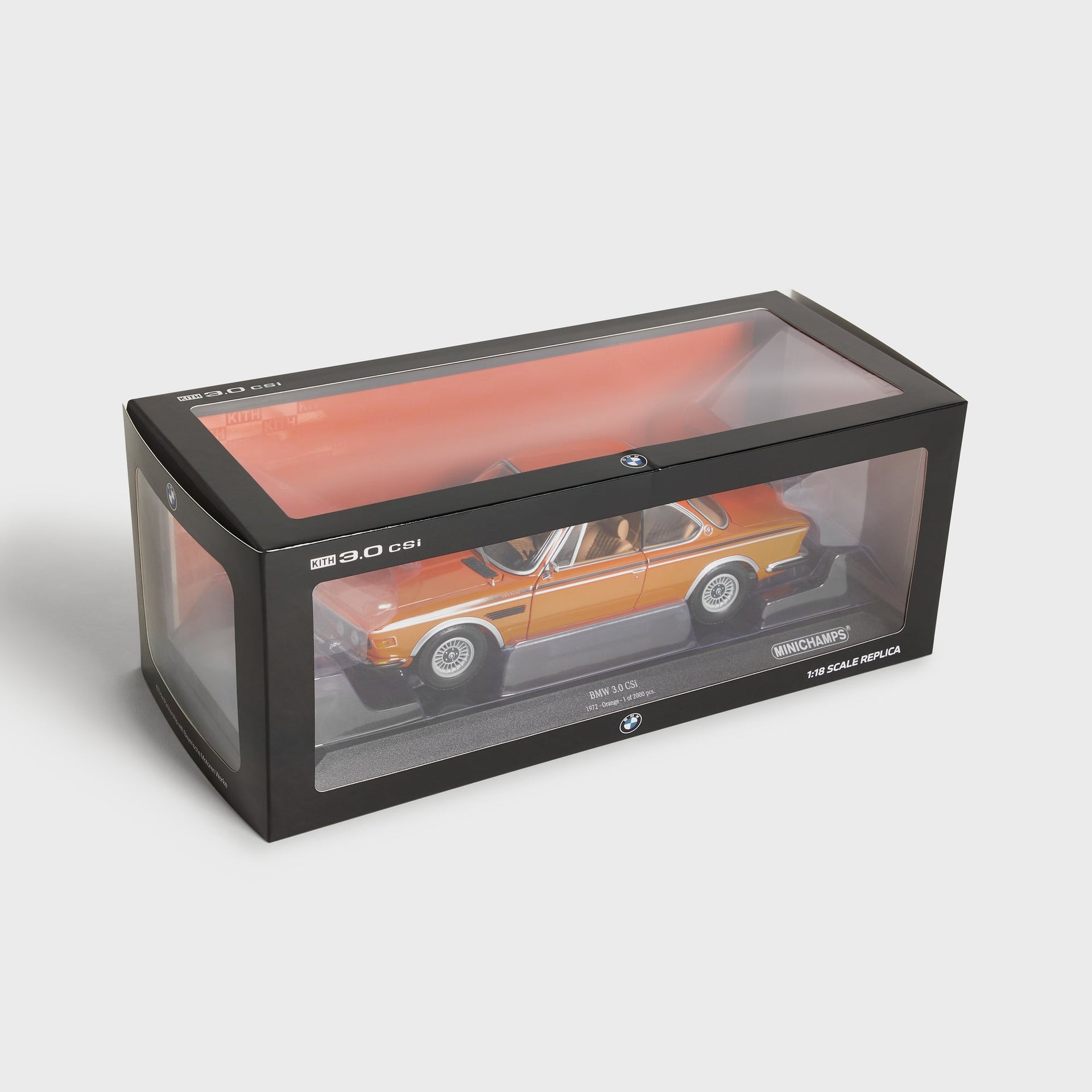 Kith for BMW CSi 3.0 Diecast - Inka Orange