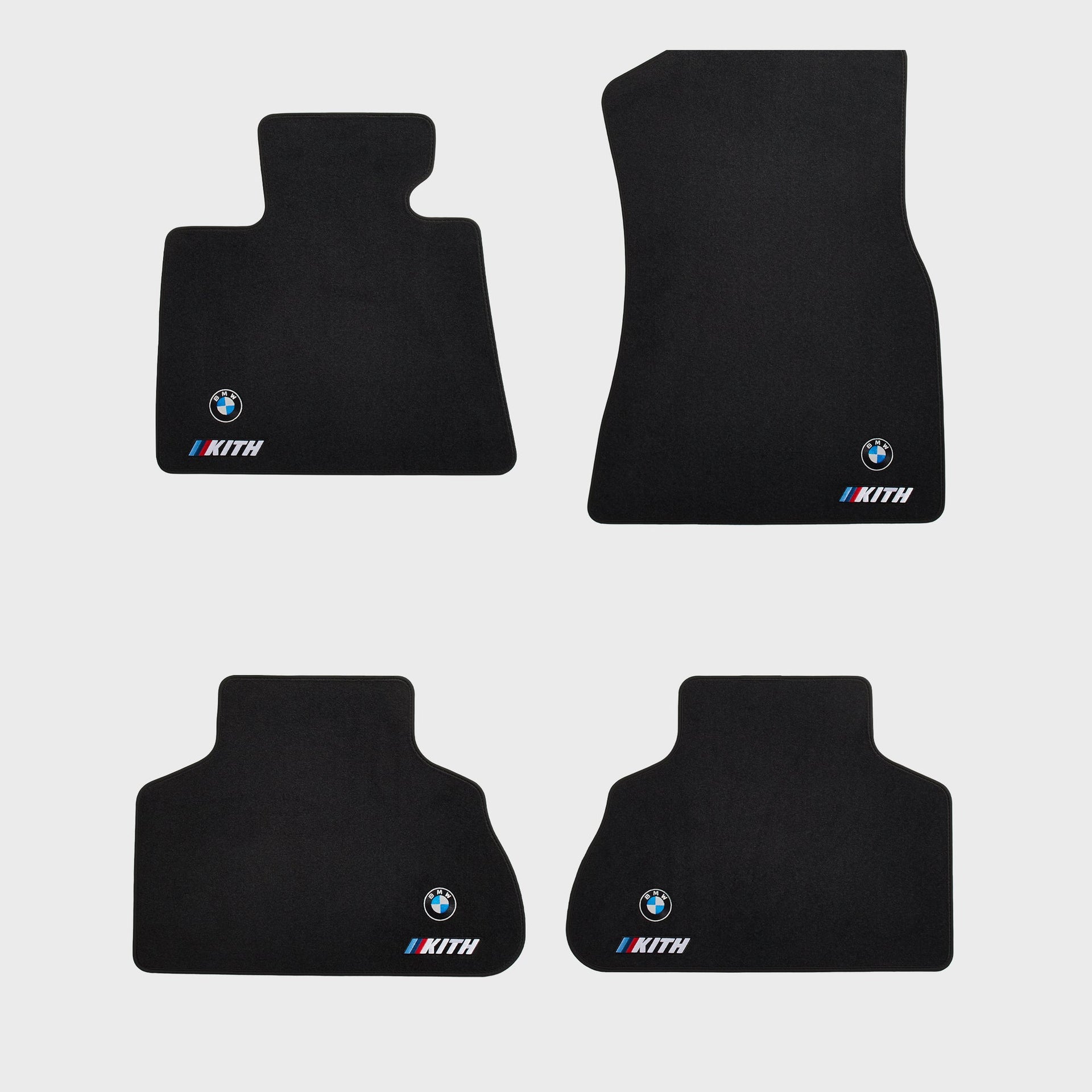 Kith & RACEMARK for BMW X5 Floor Mats - Black - PH