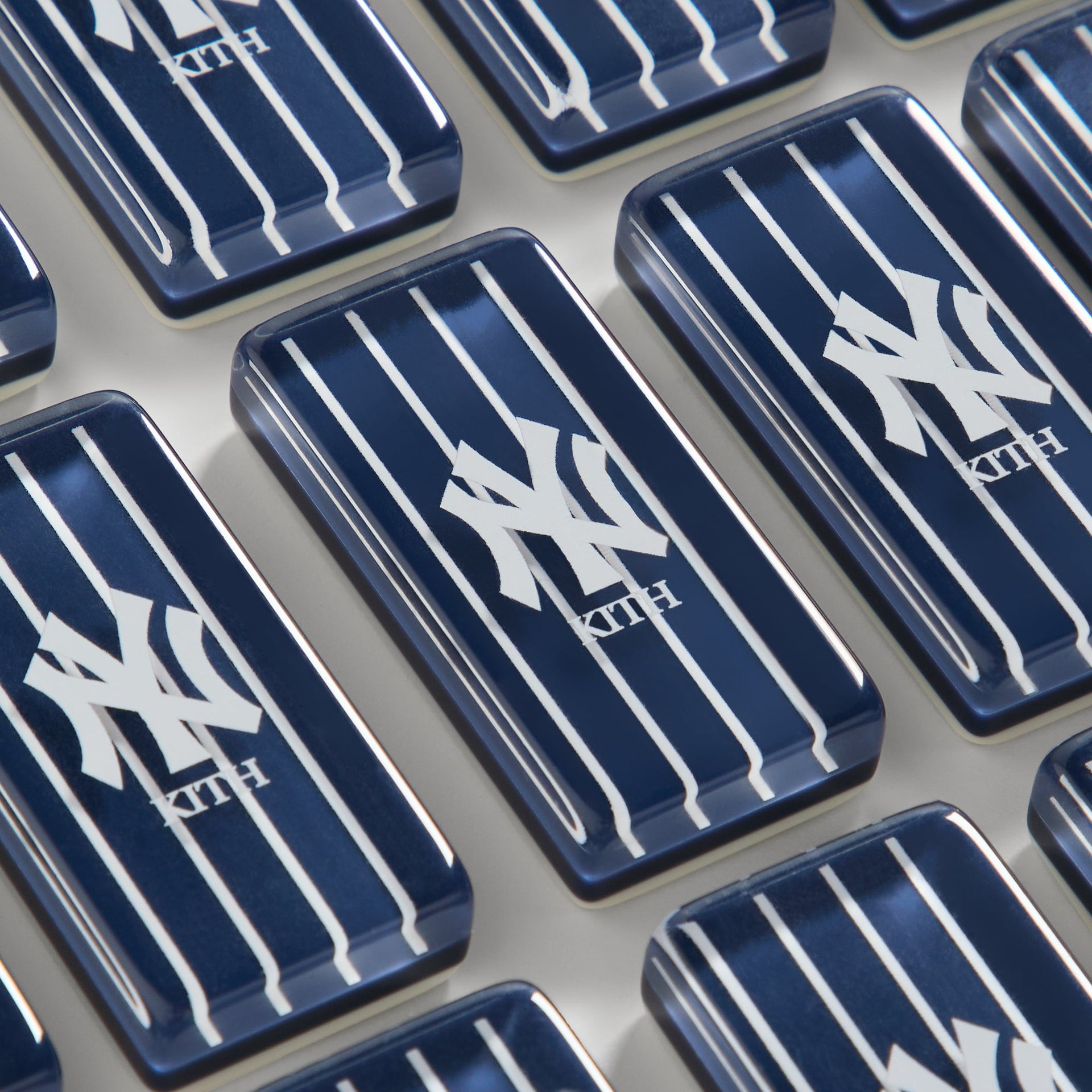 Kith for the New York Yankees Leather Domino Set - Nocturnal