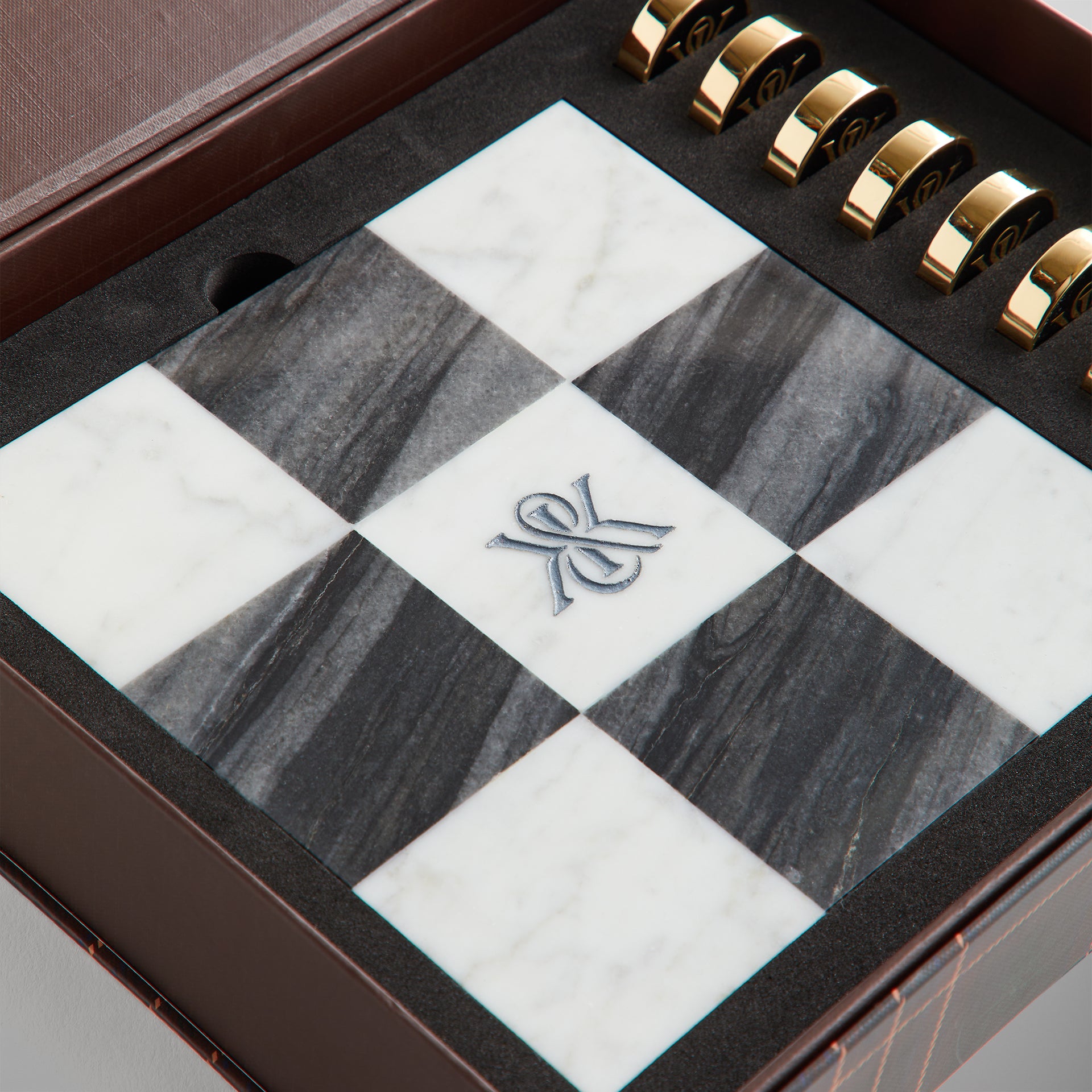 Kith Marble Tic Tac Toe - White