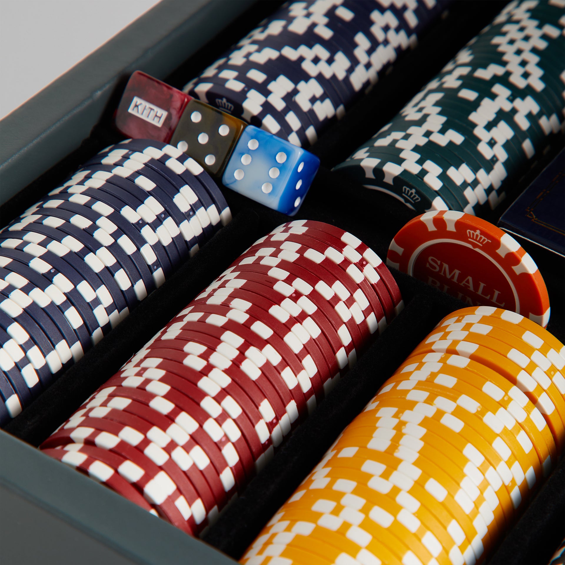 Kith Monogram Jacquard Poker Set - Machine