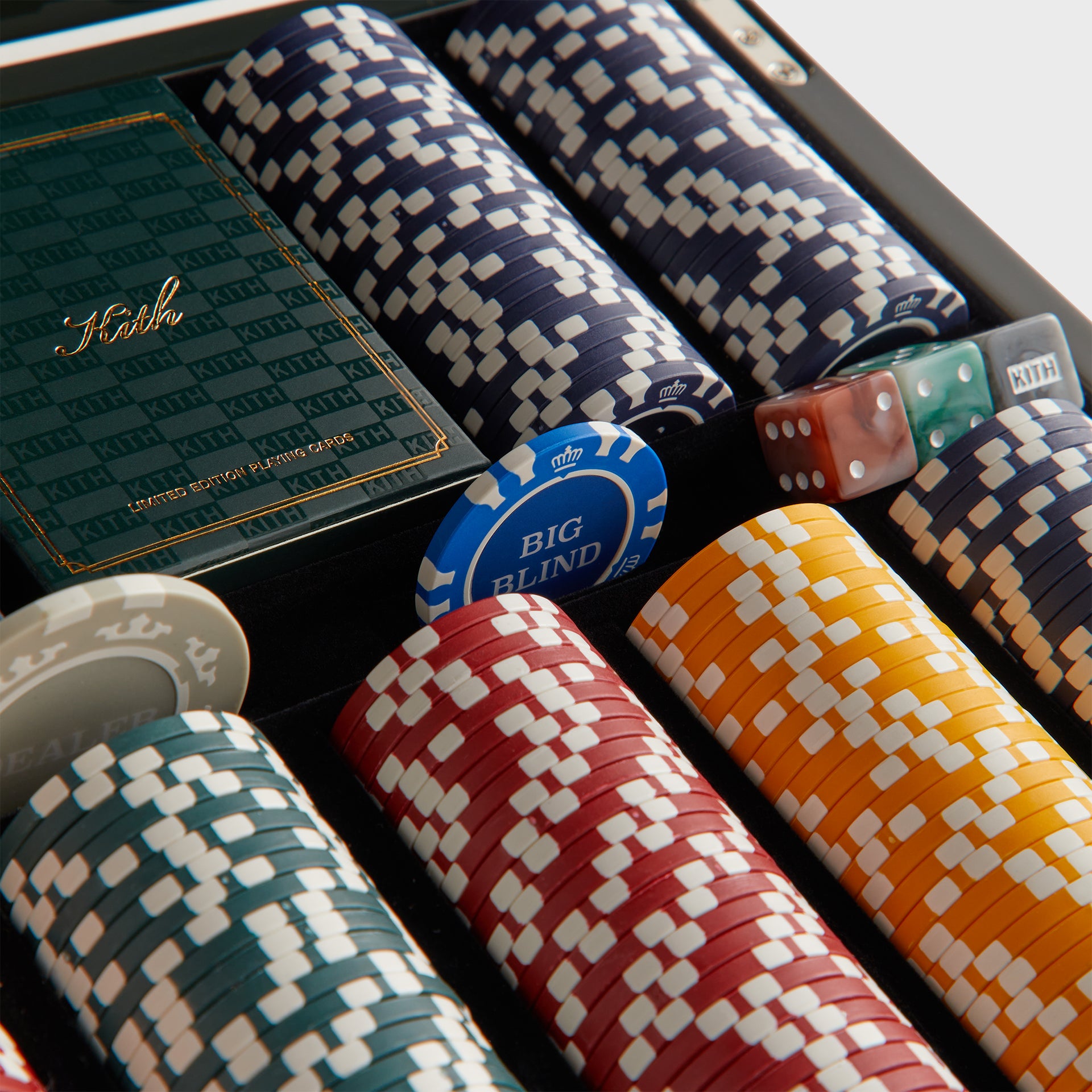 Kith Monogram Lacquer Poker Set - Machine