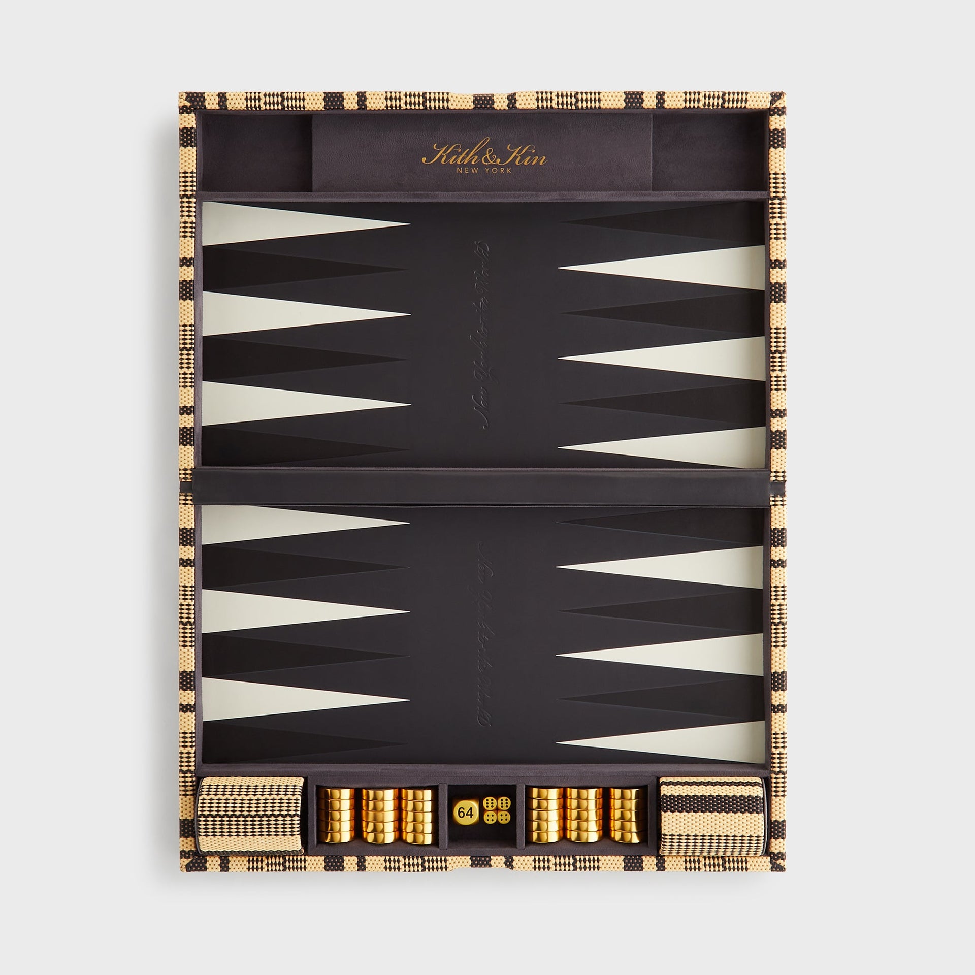 Kith Raffia Backgammon Board - Radiant