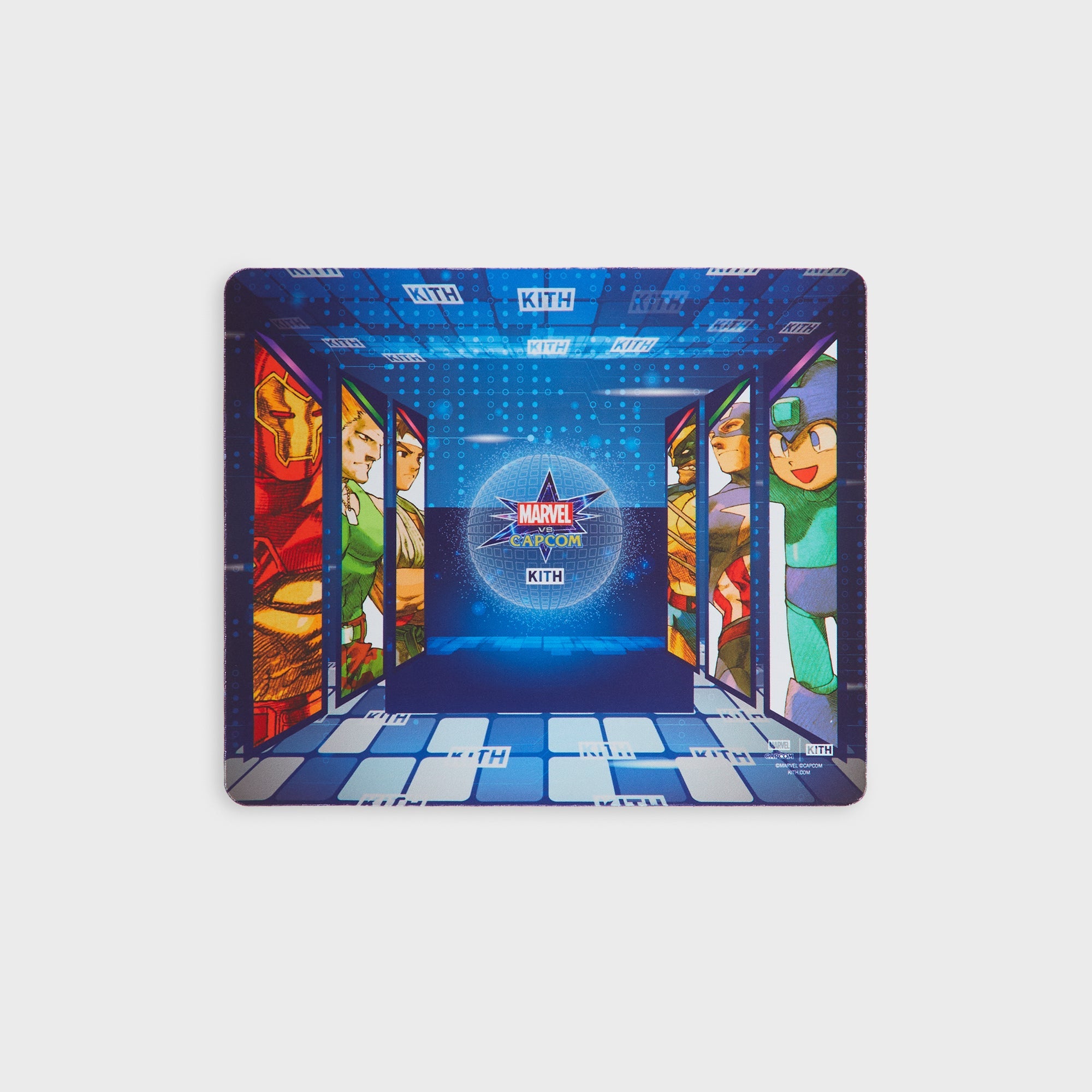 Marvel vs. Capcom | Kith Printed Area Rug - Black