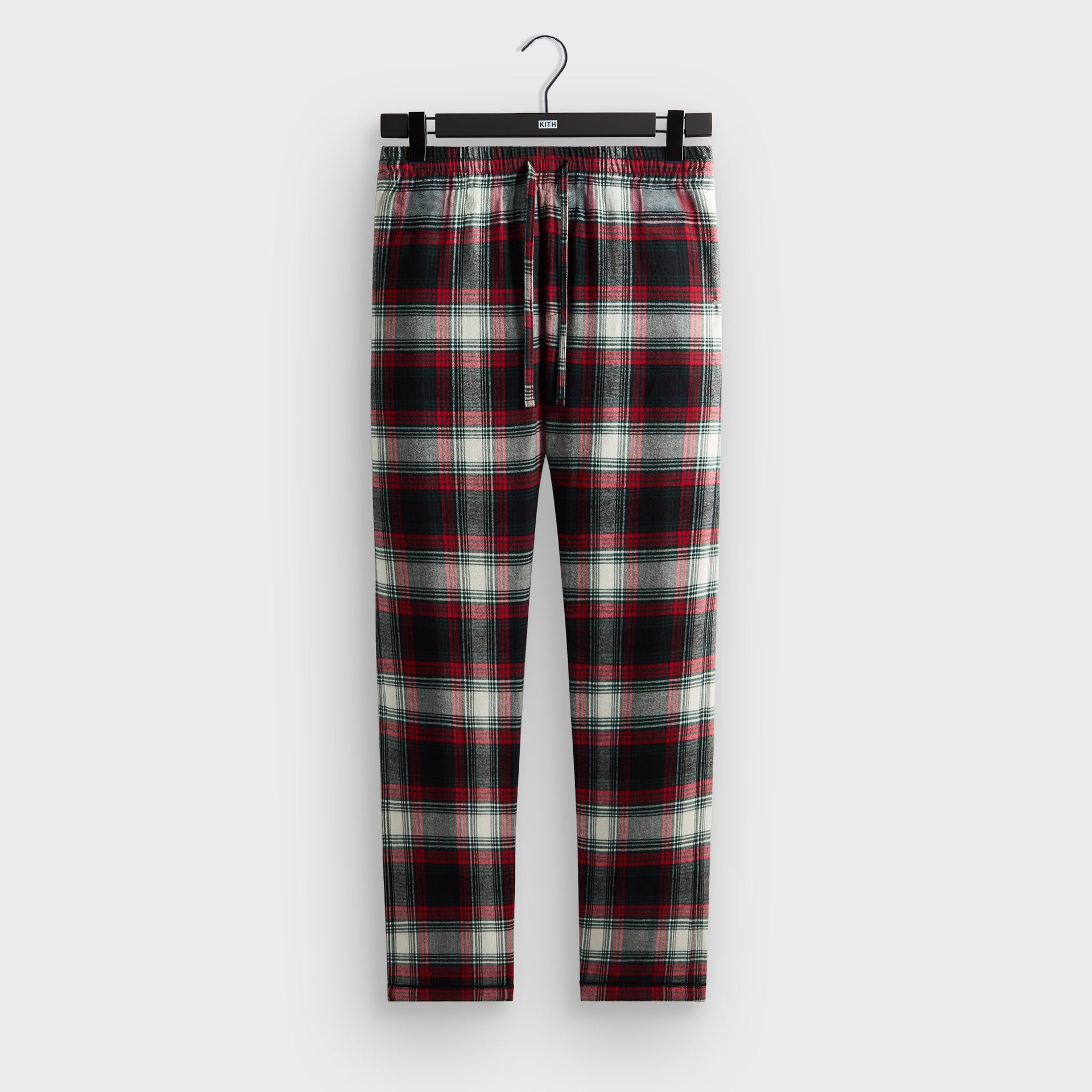 Kithmas Plaid Pajama Set - Black