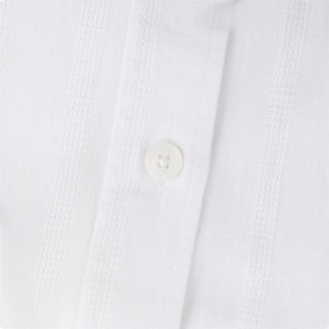 Kith L/S Poplin Boxy Collared Overshirt - White