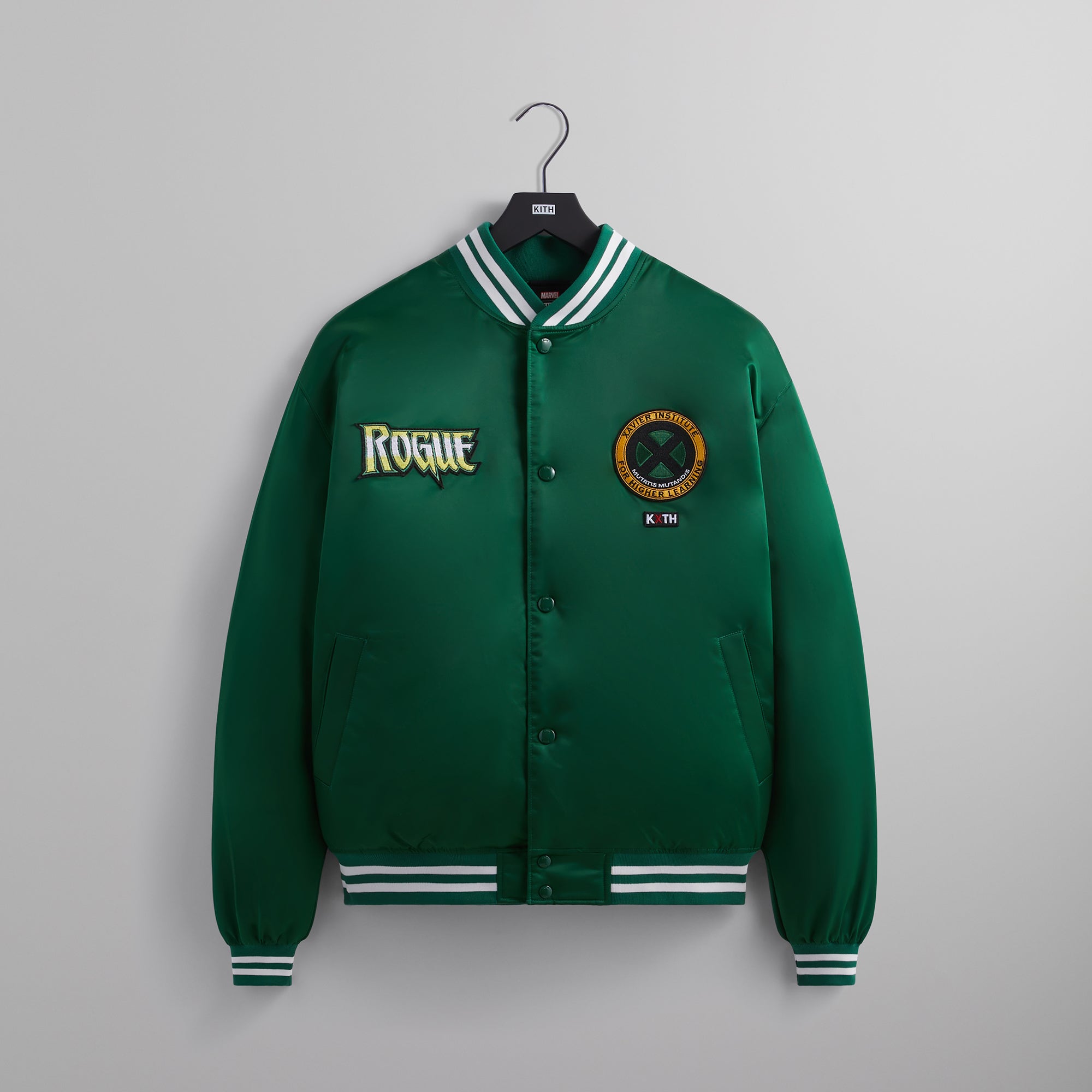 Marvel | Kith for X-Men Rogue Satin Bomber Jacket - Conifer PH