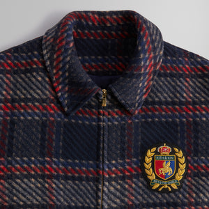 UrlfreezeShops for Bergdorf Goodman Plaid Hawthorne Flight Jacket - Nocturnal