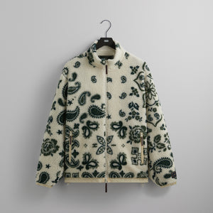 Kith Jacquard Faille Sutton Quilted Shirt Jacket - Somber