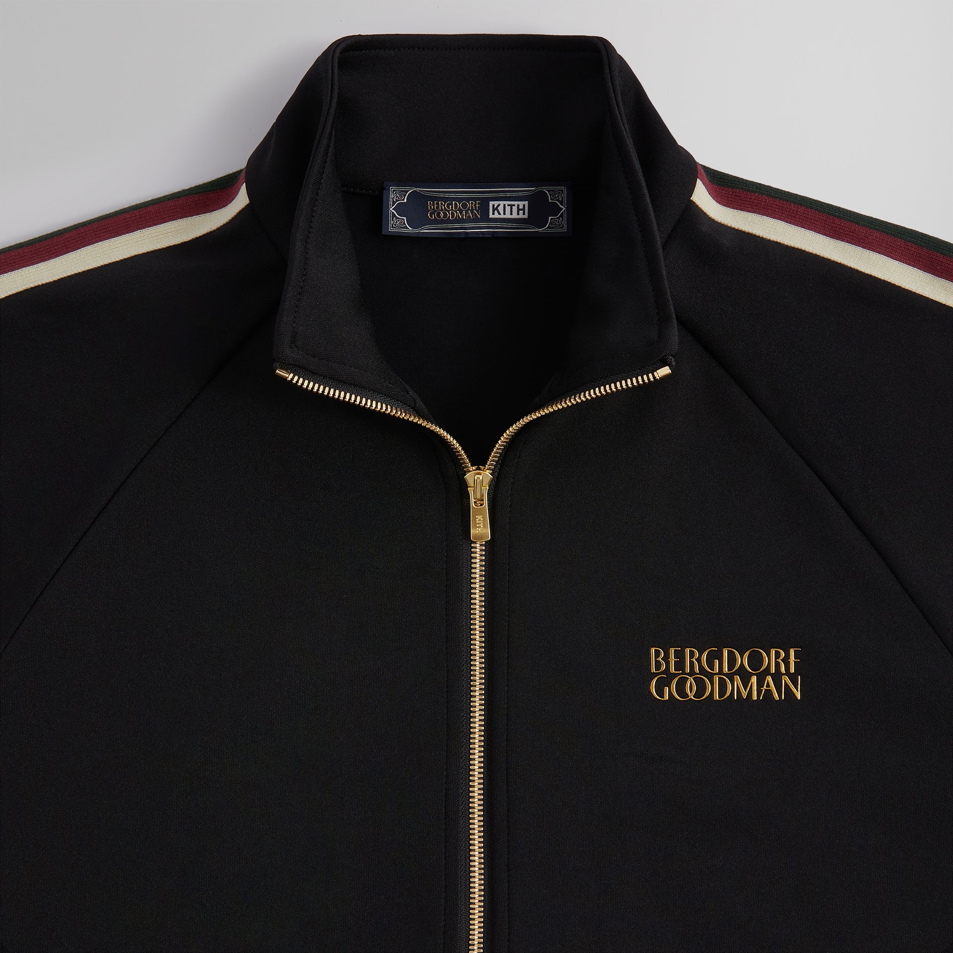 Kith for Bergdorf Goodman Clifton Track Jacket - Black