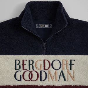 Erlebniswelt-fliegenfischenShops for Bergdorf Goodman Heavy Sherpa Quarter Zip - Nocturnal