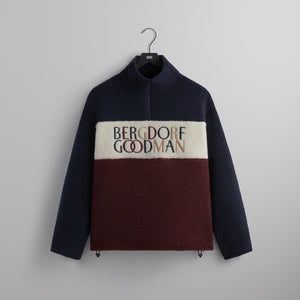 Erlebniswelt-fliegenfischenShops for Bergdorf Goodman Heavy Sherpa Quarter Zip - Nocturnal