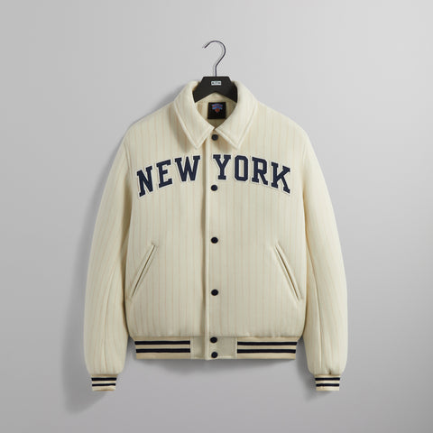 Kith for the New York Knicks Wool Collared Coaches Jacket - Silk