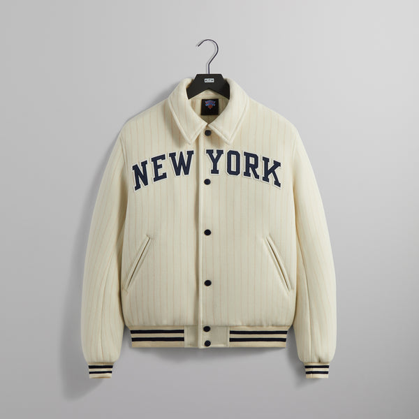 RvceShops for the New York Knicks Wool Collared Coaches Jacket