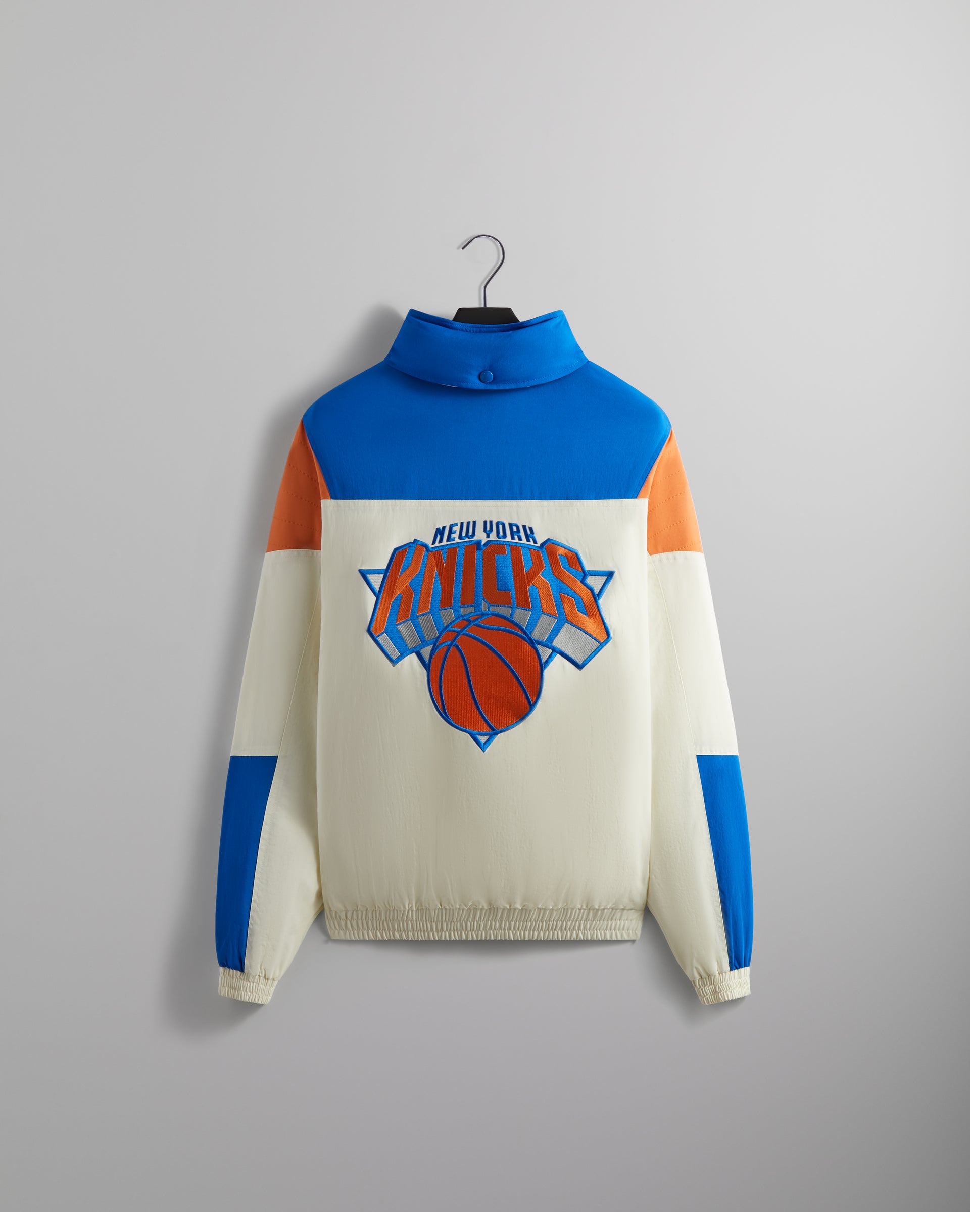 Kith for the New York Knicks Quarter Zip Anorak - Silk