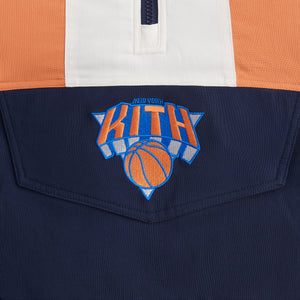 UrlfreezeShops for the New York Knicks Quarter Zip Anorak - Nocturnal