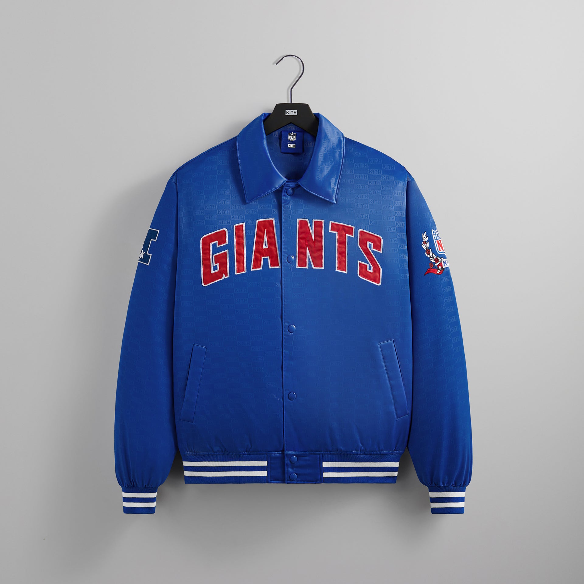 Kith for the NFL: Giants Satin Bomber Jacket - Current