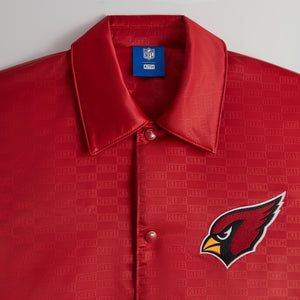 Erlebniswelt-fliegenfischenShops for the NFL: Cardinals Satin Bomber Jacket Chrome - Modified