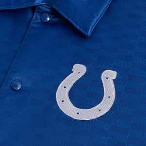 Kith for the NFL: Colts Satin Bomber Jacket - Entice