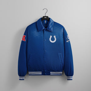 Kith for the NFL: Colts Satin Bomber Jacket - Entice