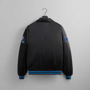 Erlebniswelt-fliegenfischenShops for the NFL: Panthers Satin Bomber Jacket - Black