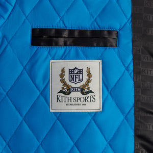 Erlebniswelt-fliegenfischenShops for the NFL: Panthers Satin Bomber Jacket - Black