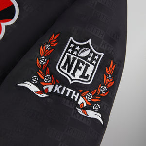 Kith for the NFL: Bengals Satin Bomber Jacket - Black