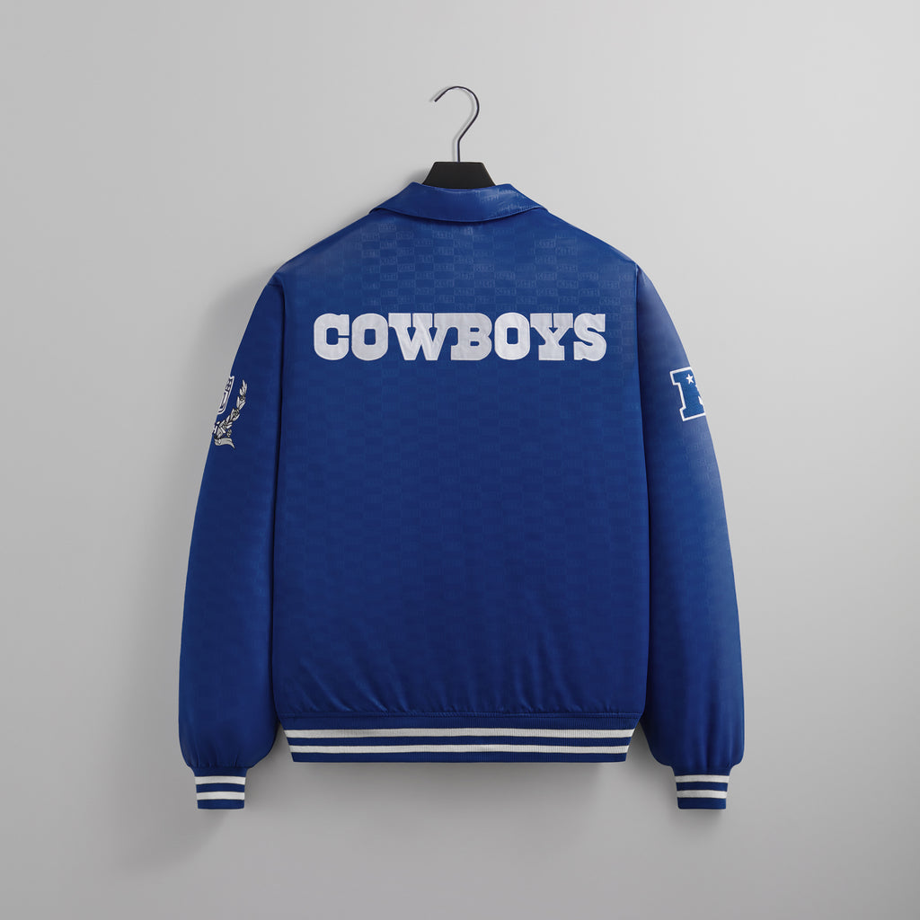 Kith for the NFL: Cowboys Satin Bomber Jacket - Action