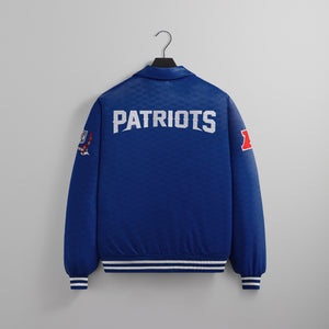 Kith for the NFL: Patriots Satin Bomber Jacket - Action