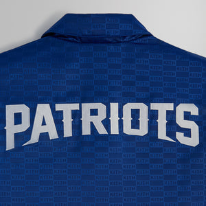 Kith for the NFL: Patriots Satin Bomber Jacket - Action
