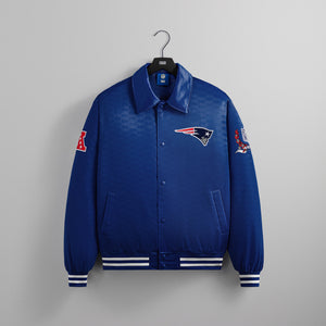 Kith for the NFL: Patriots Satin Bomber Jacket - Action