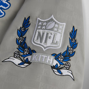 Kith for the NFL: Lions Satin Bomber Jacket - Chain