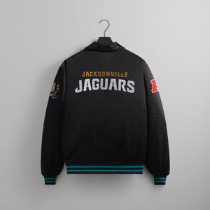 Erlebniswelt-fliegenfischenShops for the NFL: Jaguars Satin Bomber Jacket - Black