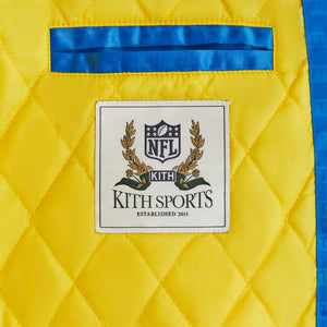 NFL Los Angeles Rams with Yellow Louis Vuitton Logo Blue Hawaiian