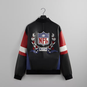 Kith for The NFL: Giants Leather Jacket - Current L
