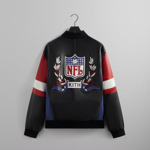 Kith for the NFL: Giants Leather Jacket - Current