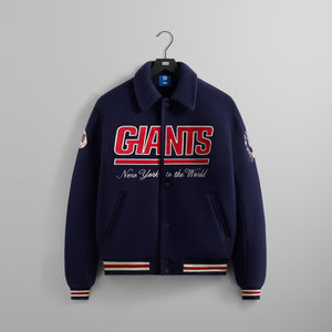 Erlebniswelt-fliegenfischenShops for the NFL: Giants Wool Collared Coaches Jacket - Nocturnal