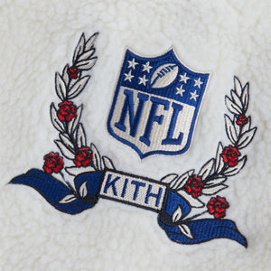 Kith for the NFL: Giants Quarter Zip Sherpa - Nano