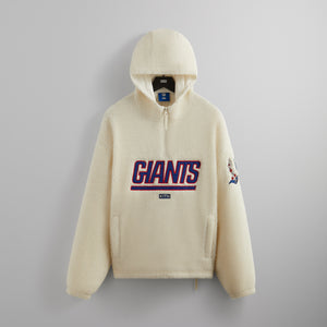 Kith for the NFL: Giants Quarter Zip Sherpa - Nano