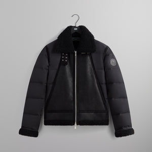 UrlfreezeShops Arden Shearling Combo Jacket - Black