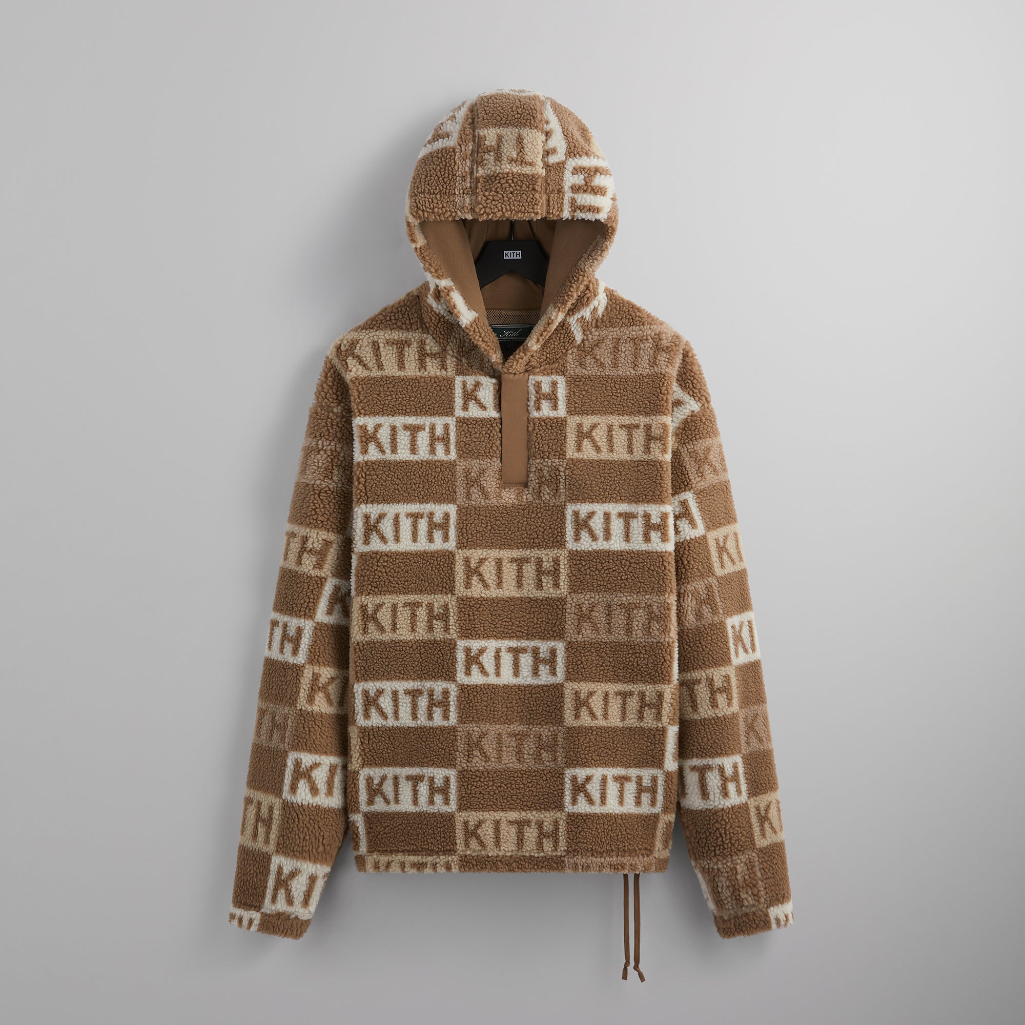 Kith Merrick Sherpa Hoodie - Canvas