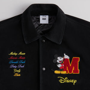 Disney | Erlebniswelt-fliegenfischenShops for Mickey & Friends Suede Varsity Jacket - Black